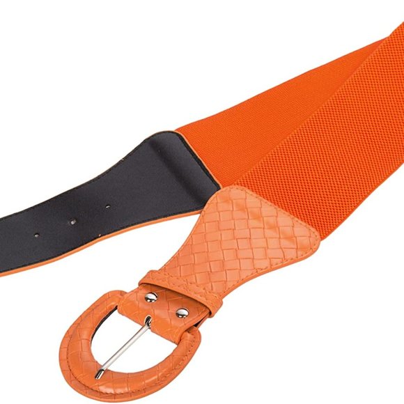 Women\'s Wide Stretchy Cinch Belt 3 Inch main image 5